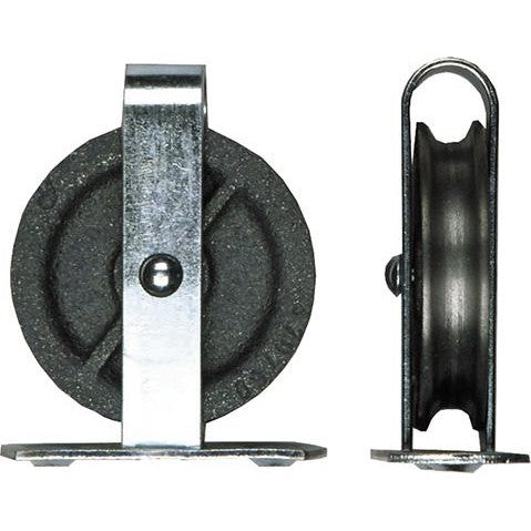 Scripete vertical nr. 496, Ø 40 mm, canal 6 mm, din fonta cenusie, HBS - sefira.ro