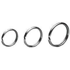 Inel pentru chei nr. 40010, Ø exterior 12 mm, otel nichelat, REIHER - sefira.ro