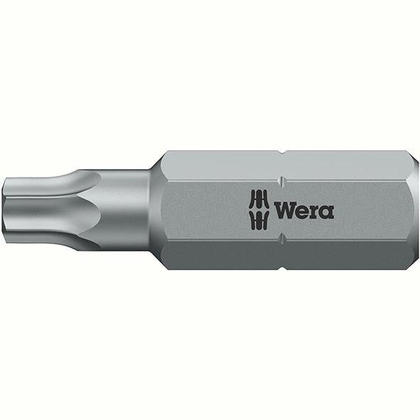 Bit dur cu gaura 1/4", T 10 x 25 mm, TORX® BO interior, DIN3126, 05066500001, WERA - sefira.ro