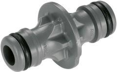 Adaptor 2931-20, pentru trecerea de la furtun de 19mm(3/4") la 13mm(1/2"), ambalaj SB, GARDENA - sefira.ro