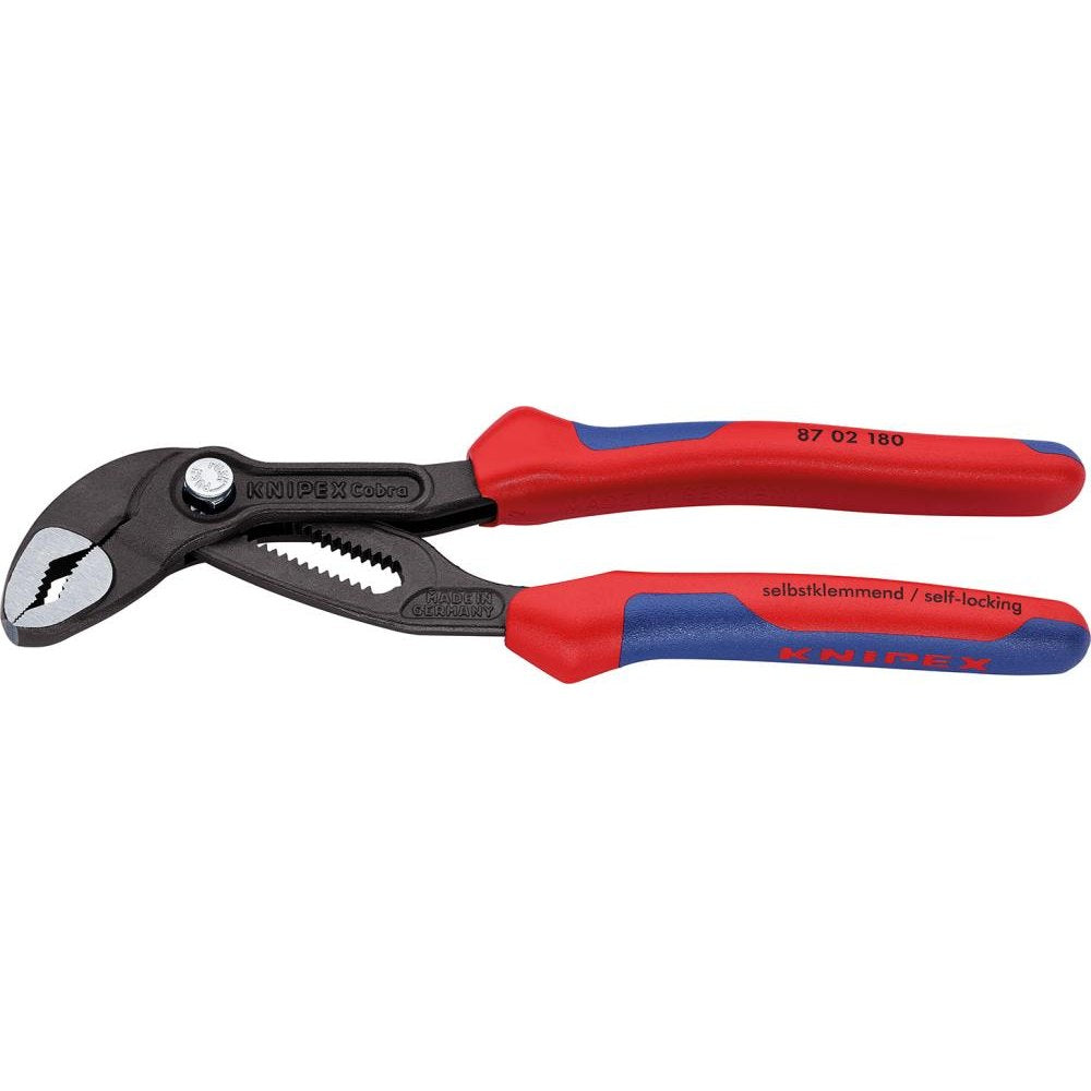 Cleste pentru instalatori Cobra®, 180mm, pentru tevi 1.1/2 inch, 87 02 180, KNIPEX - sefira.ro
