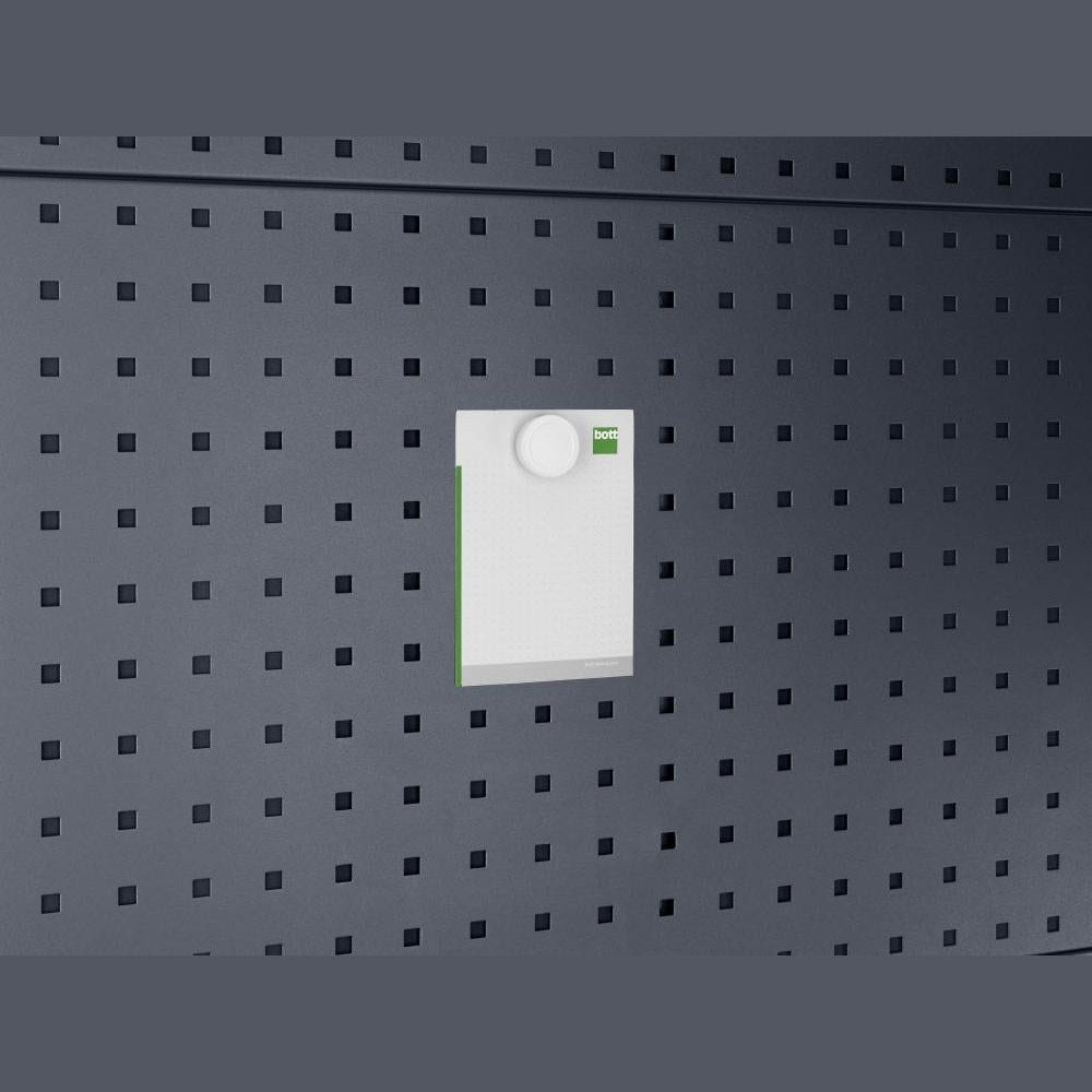 Magnet de prindere, pentru panou perforat, Ø 35 mm, BOTT - sefira.ro