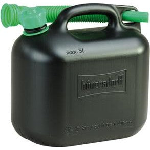 Canistra de combustibil CLASSIC, 5 l, HD-PE, neagra, 265 x 247 x 147 mm, 811900, HUNERSDORF - sefira.ro