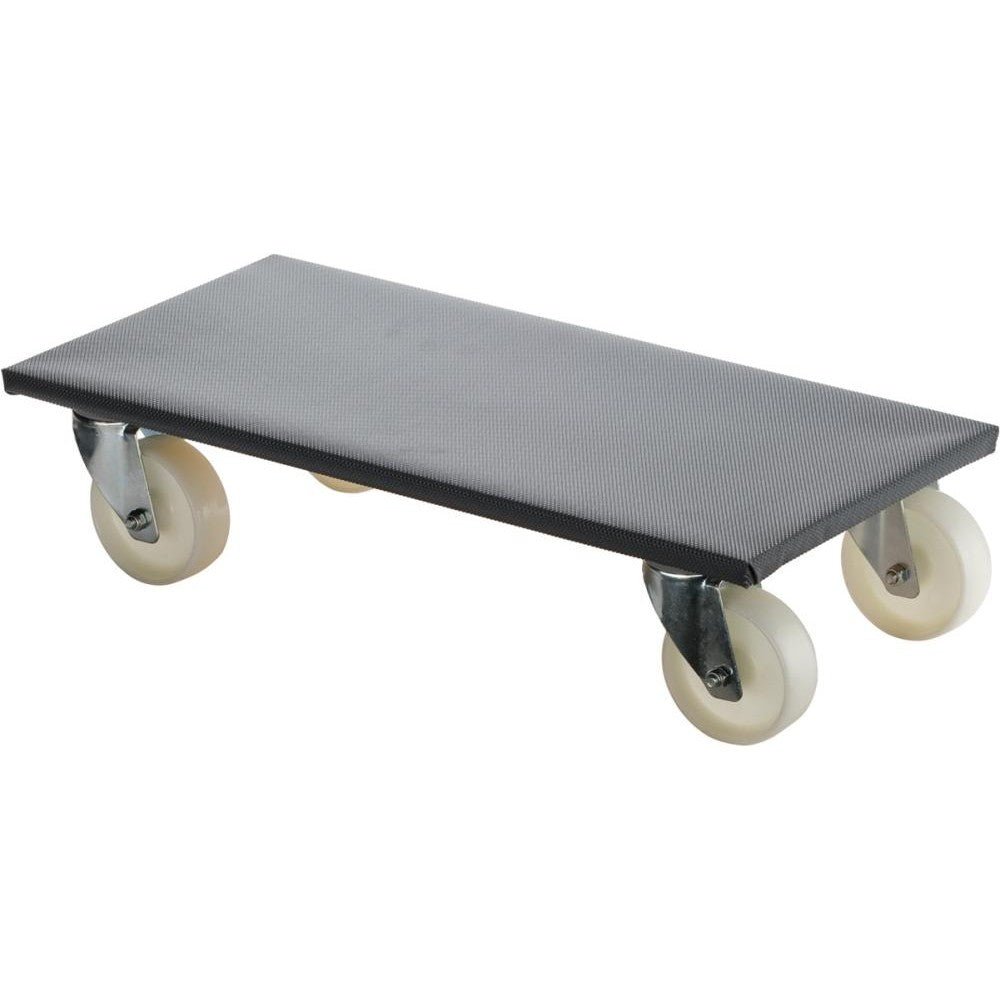 Carucior multifunctional cu roti de plastic Ø 100 mm, 600 x 350 mm, capacitate de incarcare 500 kg, BS ROLLEN - sefira.ro