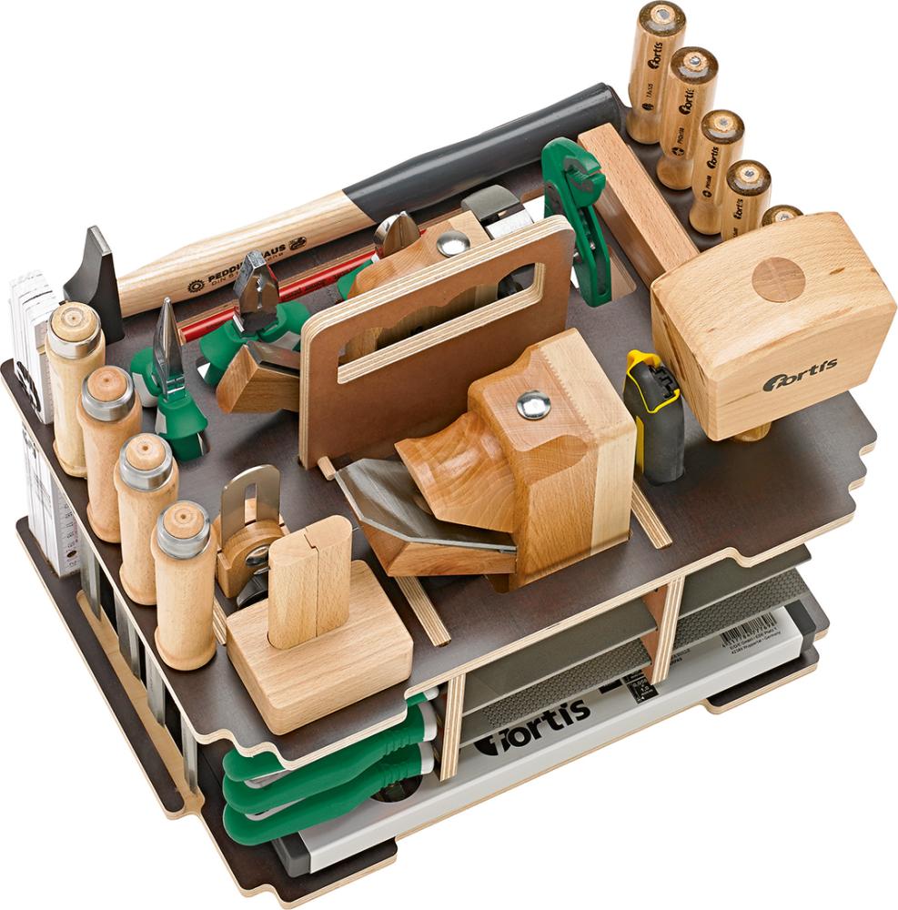 Trusa de scule pentru lemn, 396x296x315mm, 31 buc, in cutie Systainer, FORTIS - sefira.ro
