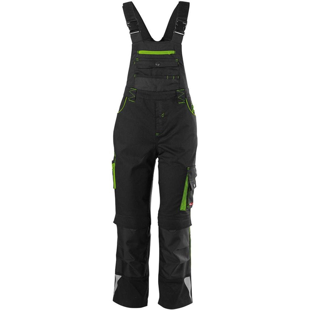 Salopeta FORTIS Kids 24, neagra/verde lime, marimea 98-104 - sefira.ro