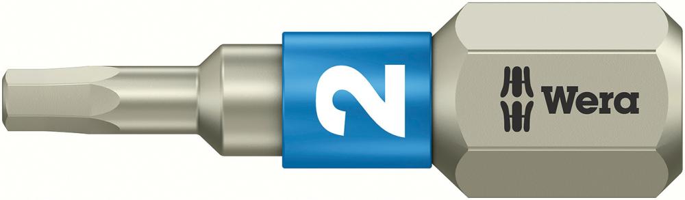 Bit dur 1/4", 1,5 x 25 mm, hexagonal, DIN3126, 05071070001, WERA - sefira.ro