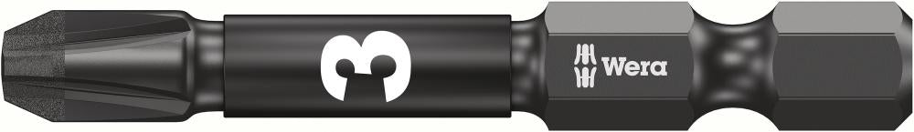 Bit dur impactor 1/4" DIN3126 E6.3 PZ3x50mm Wera