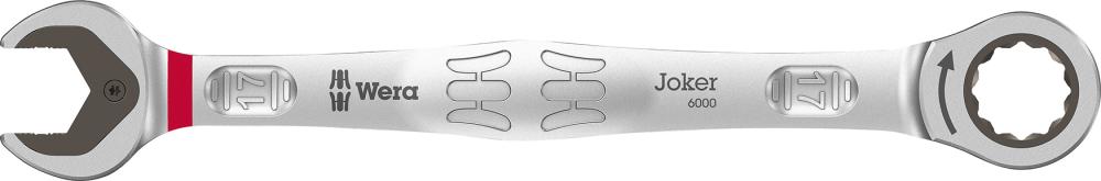 Cheie combinata cu clichet JOKER, dimensiune 8 mm, lungime 144 mm, 05073268001, WERA - sefira.ro