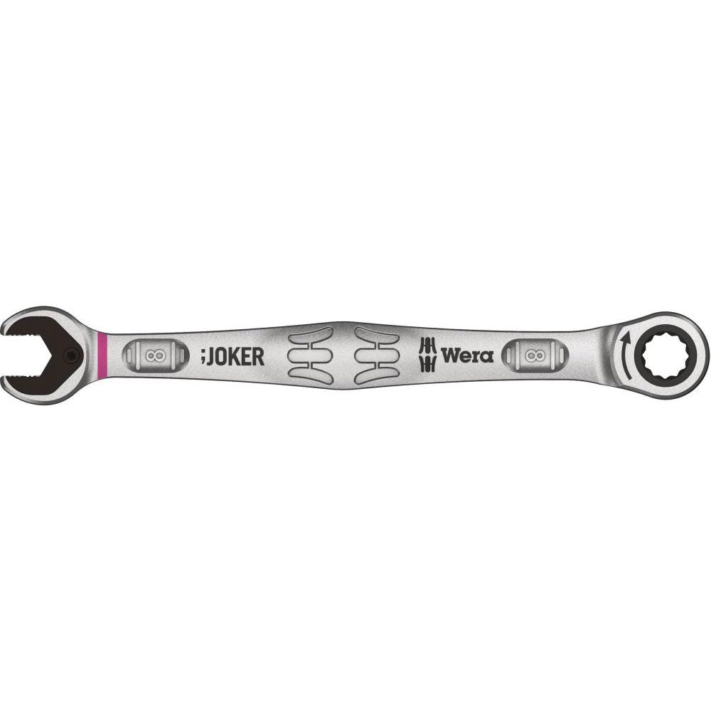 Cheie combinata cu clichet JOKER, dimensiune 8 mm, lungime 144 mm, 05073268001, WERA - sefira.ro