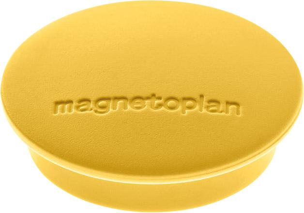 Magnet organizatoric, forta adeziva 1300 g, Ø 34 mm, inaltime 9 mm, alb, 10 buc, MAGNETOPLAN - sefira.ro