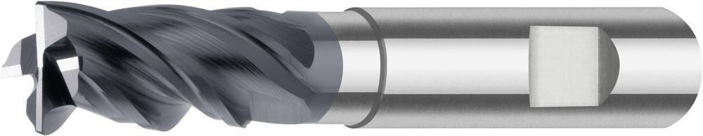 Freza din carbura monobloc, HPC, Carapace+, 20.00mm, pentru inox, DIN6527L, FORTIS - sefira.ro