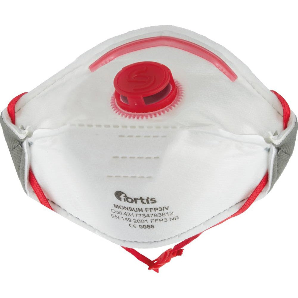 Masca de protectie respiratorie Monsun FFP3/V, cutie a 10 buc, FORTIS - sefira.ro