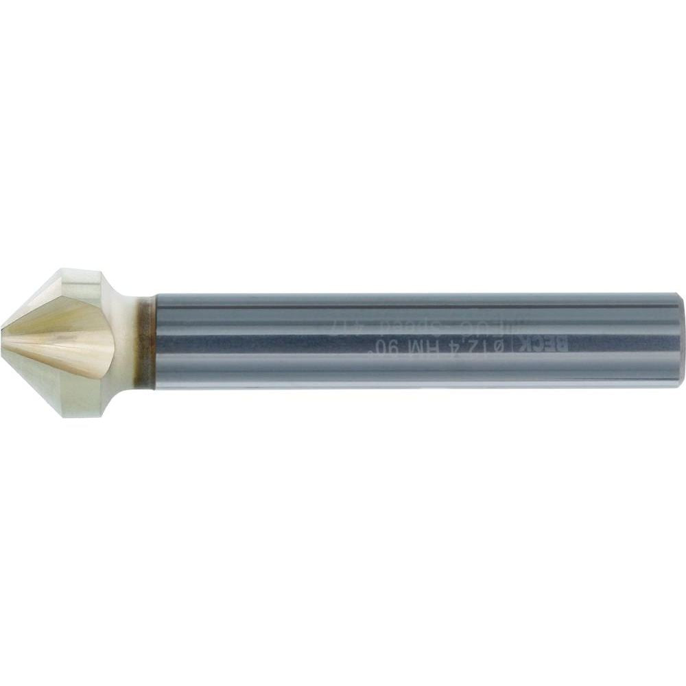 Tesitor conic VHM, stratificare ZrN, 90°, pas inegal, Ø 6.3 mm, DIN 335C, BECK - sefira.ro