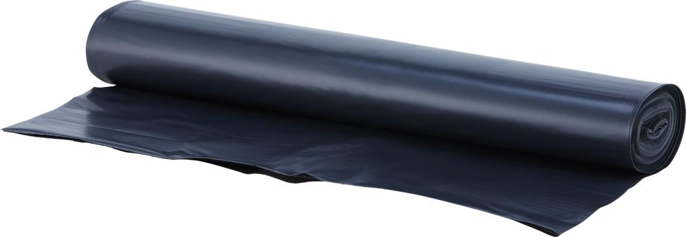 Saci menajeri 180 l, gri, 500/450 x 1250 mm, grosime 85 μm, rola de 10 buc - sefira.ro