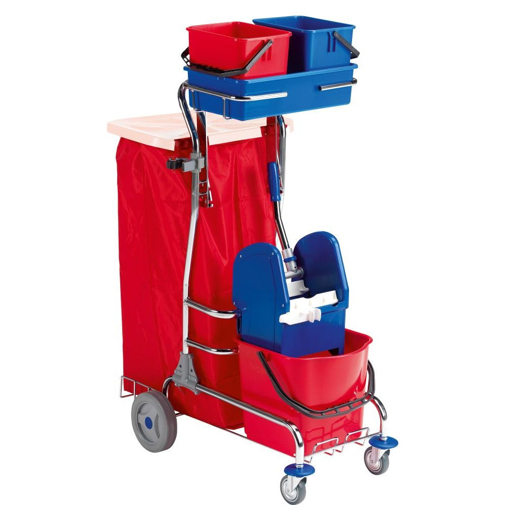 Carucior pentru curatenie, 750x1220x460mm - sefira.ro