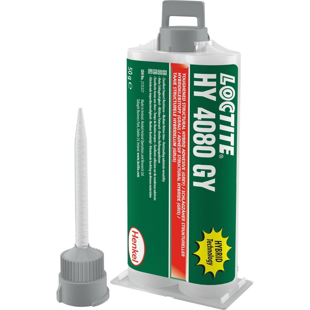 Adeziv hibrid 2K LOCTITE HY 4080 GY, 50g, HENKEL - sefira.ro