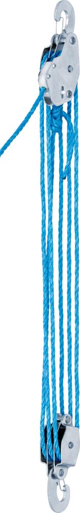 Scripete universal, franghie fara frana Ø 6 mm, portanta 220 kg, inaltime 2.5 m - sefira.ro