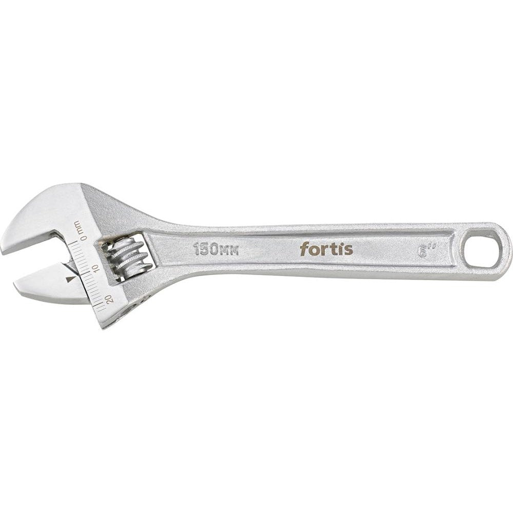 Cheie reglabila cu rotita, 6", 150mm, FORTIS - sefira.ro