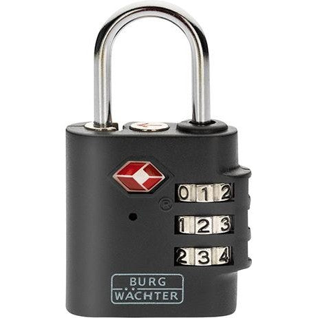 Lacat cu cifru TSA 77, 30 mm, 3 tamburi cu cifre, BURG WACHTER - sefira.ro
