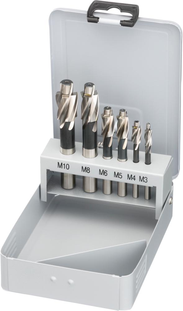 Set lamatoare HSS, DIN 373 F, M3-M12, 6buc, FORTIS - sefira.ro