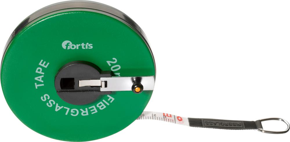 Ruleta cu banda din fibra 10m x 15 mm, FORTIS - sefira.ro