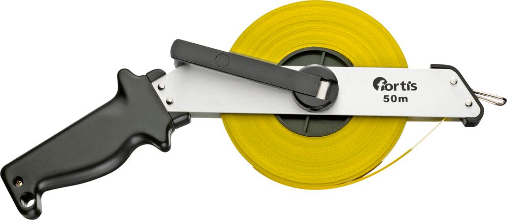 Ruleta cu cadru, banda din otel, 30m x 13mm, FORTIS - sefira.ro