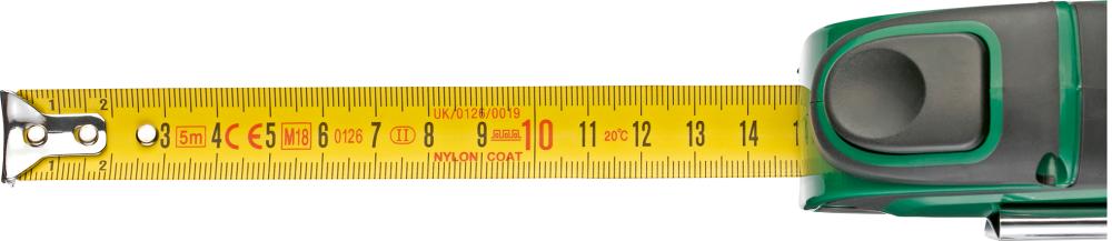 Ruleta cu opritor banda 3m x 16 mm, FORTIS - sefira.ro