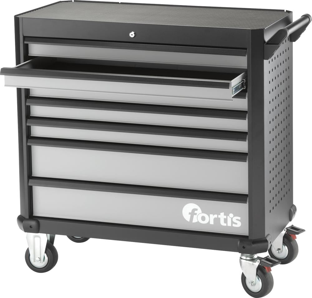 Dulap de scule, mobil, 7 sertare, 960 x 460 x 1020 mm, FORTIS - sefira.ro