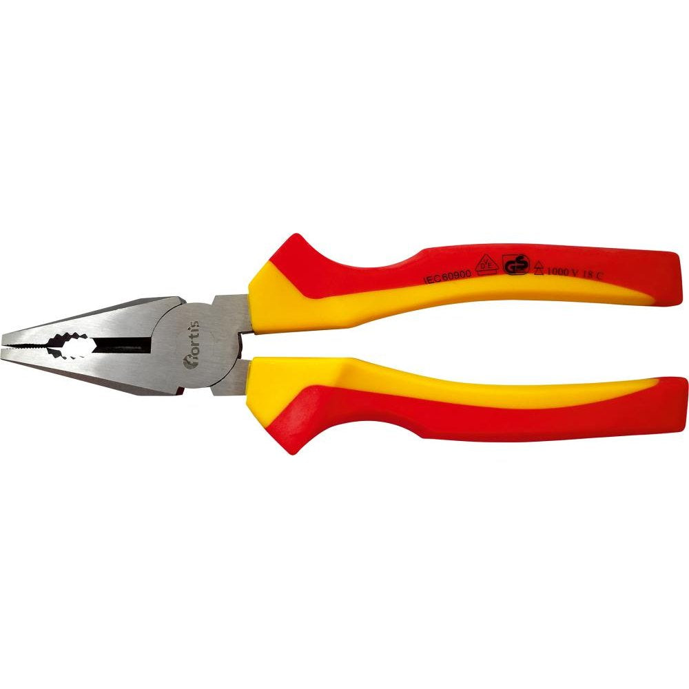 Cleste combinat 160mm, maner multicomponent, izolat VDE, FORTIS - sefira.ro