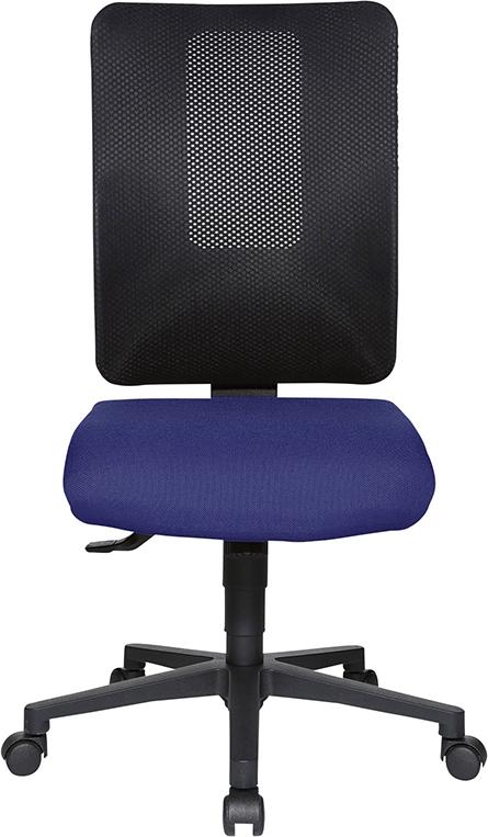 Scaun pivotant de birou model Open X (N), negru, spatar 580 mm, TOPSTAR - sefira.ro