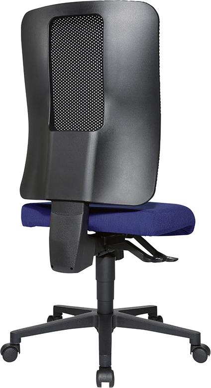 Scaun pivotant de birou model Open X (N), negru, spatar 580 mm, TOPSTAR - sefira.ro