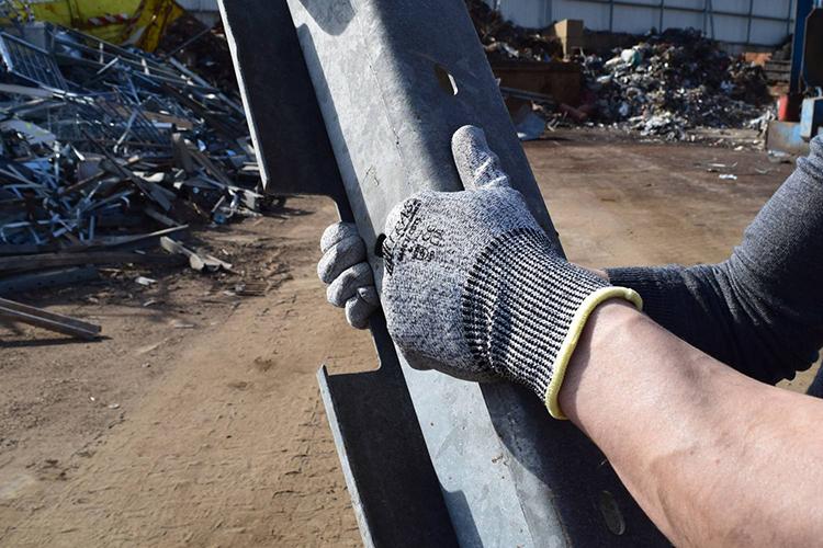 Manusi de protectie impotriva taierii, 6605 Cut 5, marimea 8, NITRAS - sefira.ro