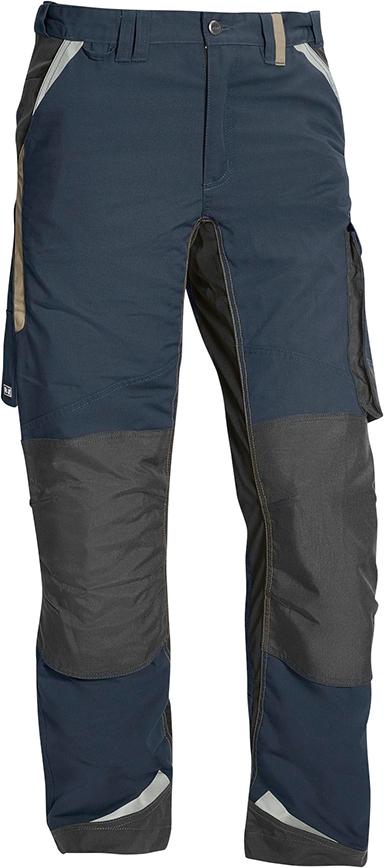 Pantaloni B Flexolution marimea 48, albastru/gri/antracit - sefira.ro