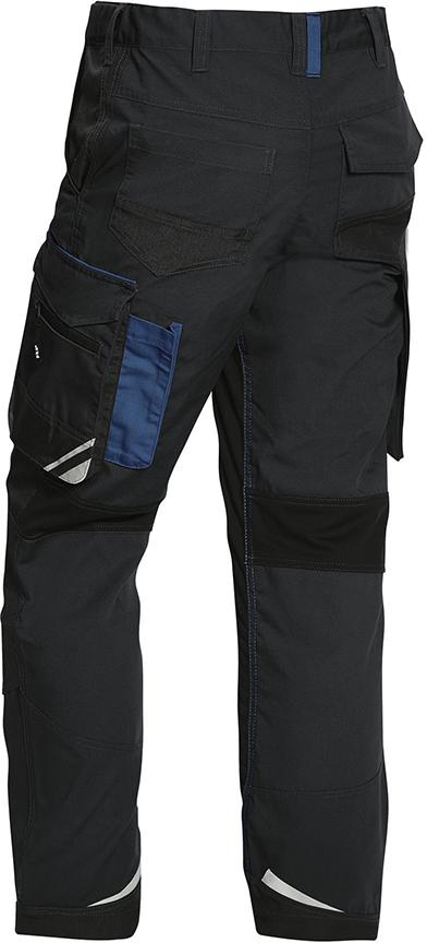 Pantaloni B Flexolution marimea 48, albastru/gri/antracit - sefira.ro