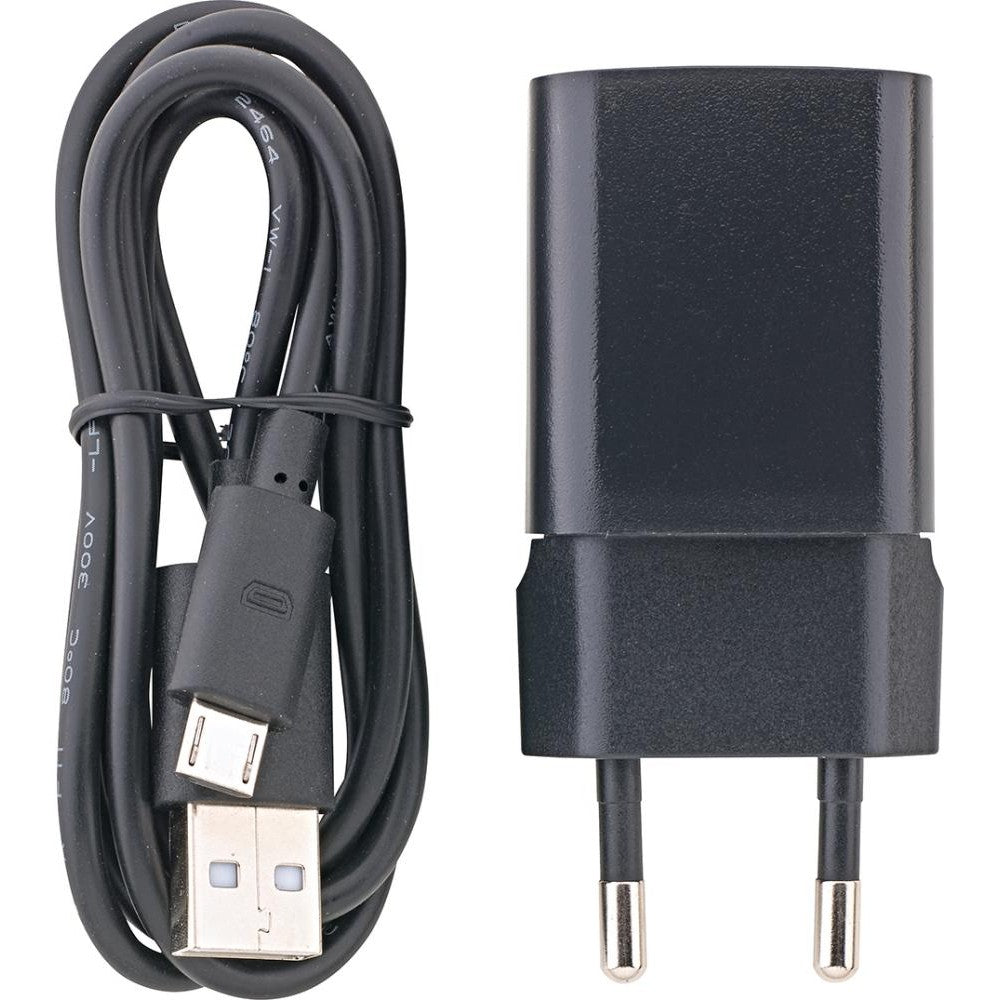 5V 1A USB adapter with Micro USB charging cable