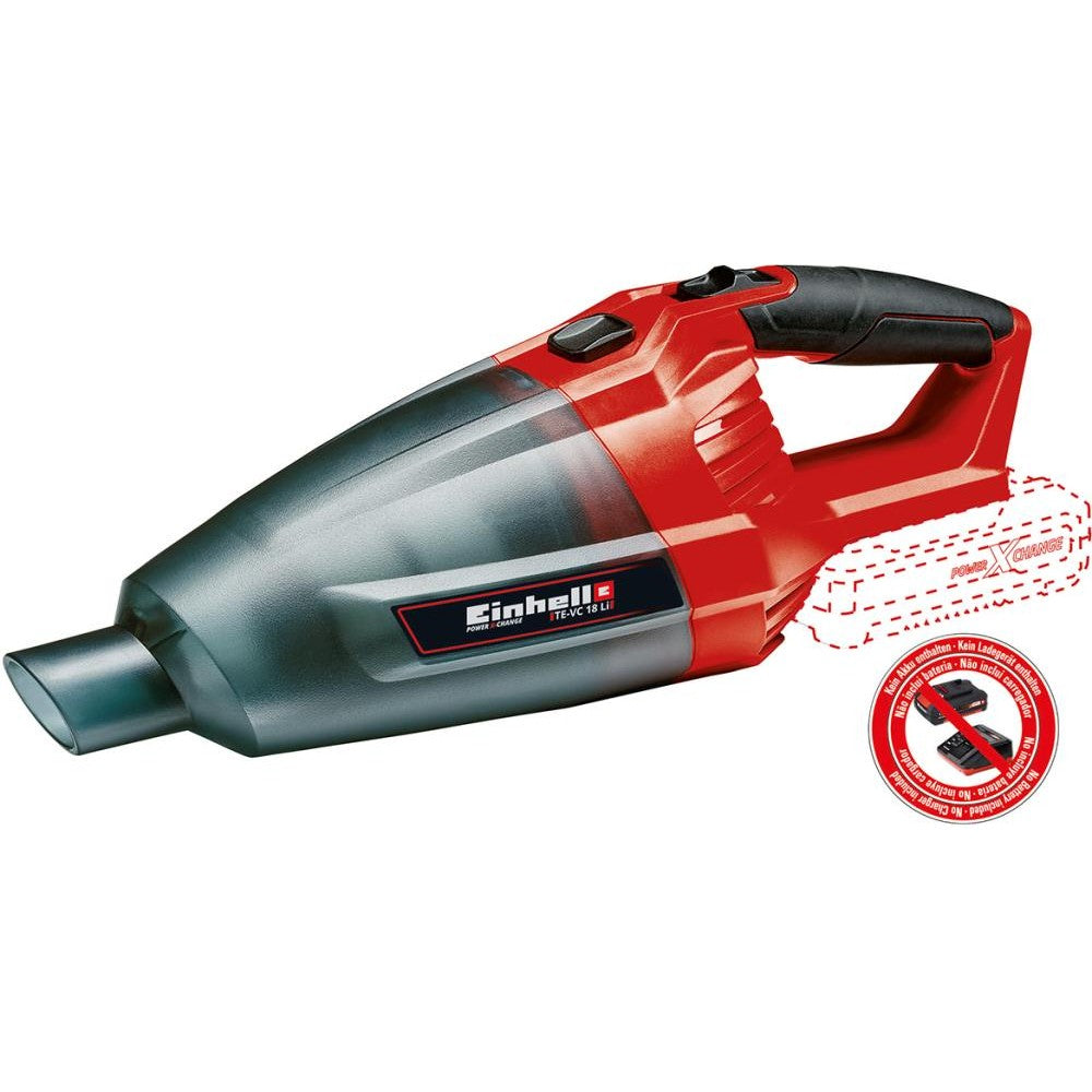 Aspirator portabil fara fir TE-VC 18 Li-Solo, 18V, EINHELL - sefira.ro