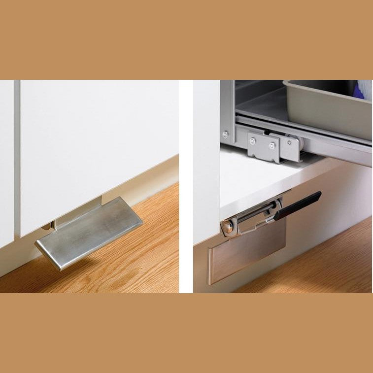 Pedala de picior AvanTech YOU Pull, pentru deschidere dulapuri, din inox, HETTICH - sefira.ro