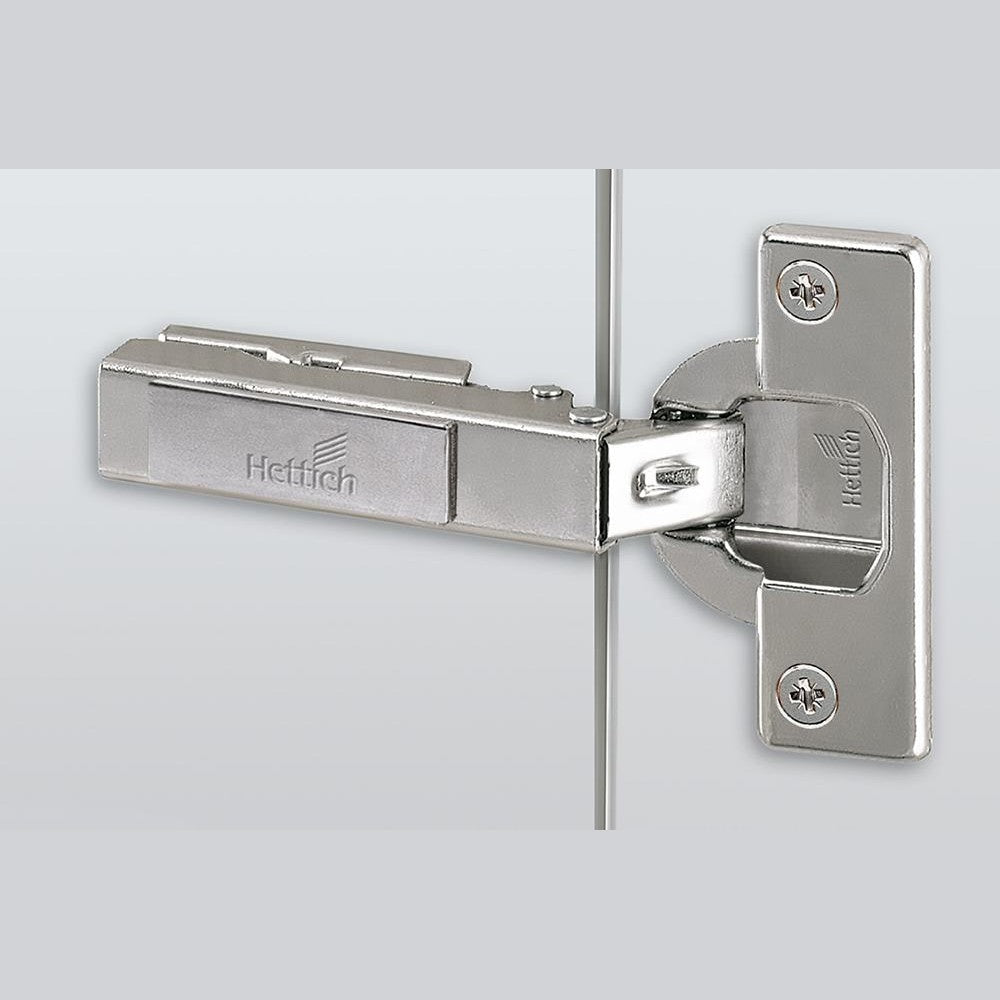 Balama aplicata 9943 Intermat 110°, montare prin insurubare, pentru usi 15-25 mm, baza 12.5 mm, HETTICH - sefira.ro