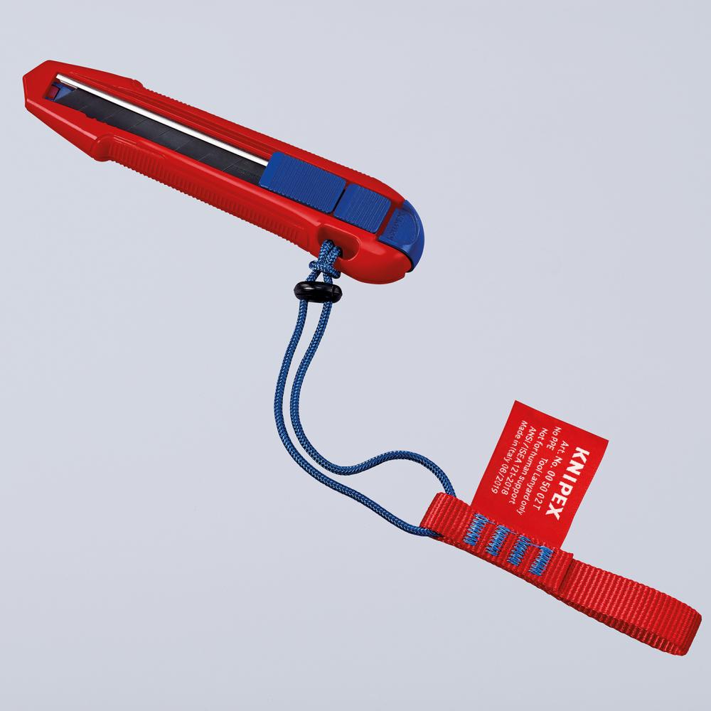 Cutter universal KNIPEX CutiX®, 165 mm, lama 18 mm, 90 10 165 BK, KNIPEX - sefira.ro