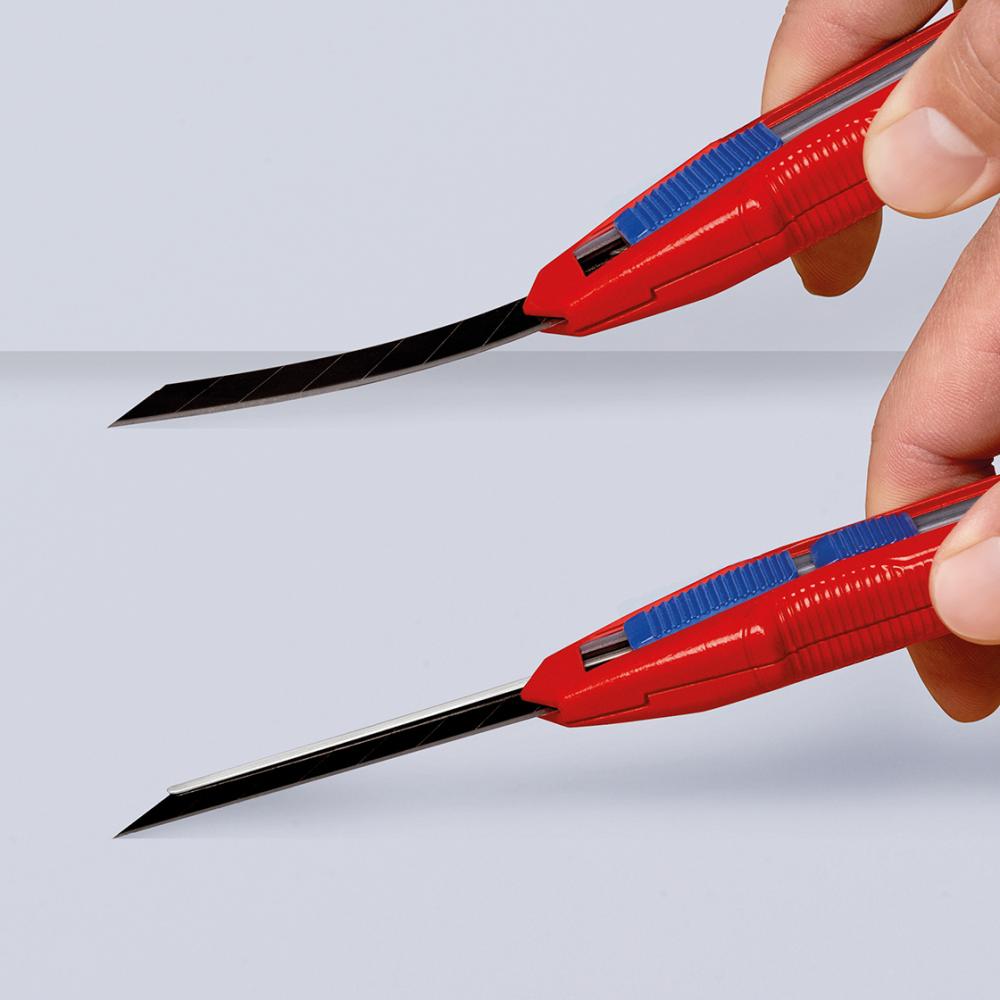Cutter universal KNIPEX CutiX®, 165 mm, lama 18 mm, 90 10 165 BK, KNIPEX - sefira.ro