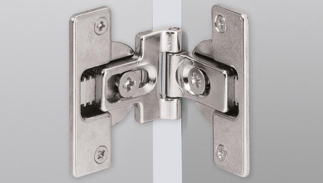 Balama centrala cu punct de pivotare reglabil, decalat, 180°, pentru usi pliabile de la 15 mm grosime, HETTICH - sefira.ro