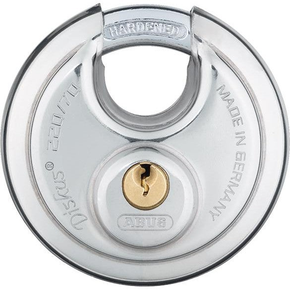 Lacat rotund Diskus® 220, 70mm, inox, ABUS - sefira.ro