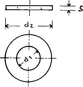 Saiba din otel inoxidabil, DIN9021, A2, 3,2 mm, E-NORM - sefira.ro