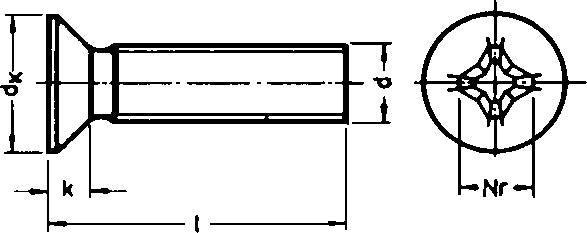 Surub cap inecat locas PH M3x8mm, DIN 965 4.8, zincat, DIN 965 4.8, zincat, E-NORM - sefira.ro