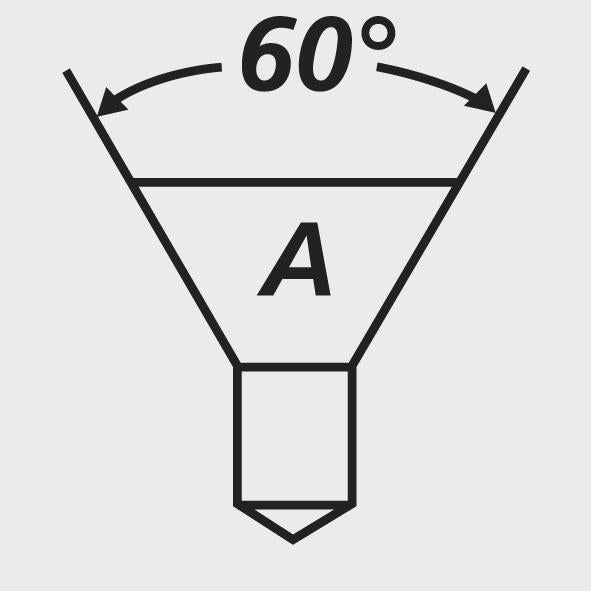 Burghiu de centrare, extra lung, HSS, 60°, 1.0 mm, DIN 333-A, GUHRING - sefira.ro