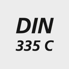 Tesitor conic HSS, stratificat ZrN, 90°, Ø 4.30 mm, DIN335C, BECK - sefira.ro