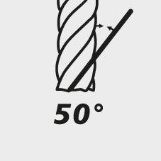 Freza cilindrico-frontala din carbura monobloc, 3.0mm, 4 taisuri, SiTiAl, FORUM - sefira.ro