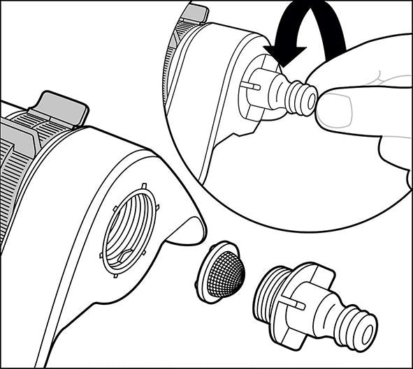 Aspersor oscilant Aqua M 18702-20, pana la 250 m², GARDENA - sefira.ro