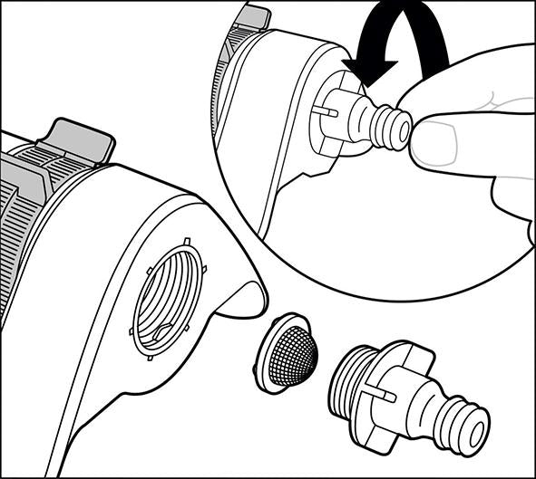 Aspersor oscilant Aqua L 18704-20, pana la 280 m², GARDENA - sefira.ro